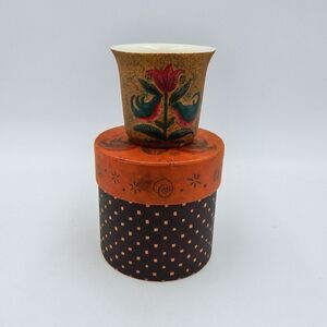 Lang Candles Primitives Porcelain Votive Holder Design By Susan Winget Box